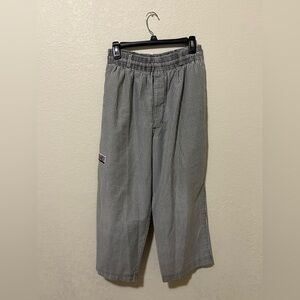 checkered work pants